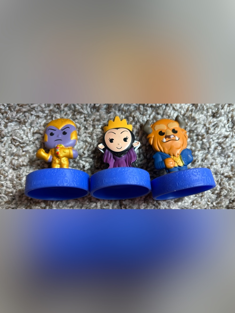 2025 Disneyland 70 Anniversary McDonald’s Happy Meal Toy Thanos,Evil Queen,Beast